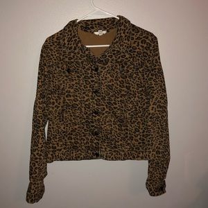 Cheetah Print Jacket
